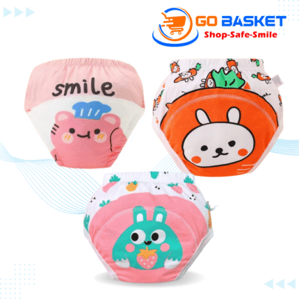 Reusable Baby Washable Diapers – Waterproof Cotton Nappies & Training Pants